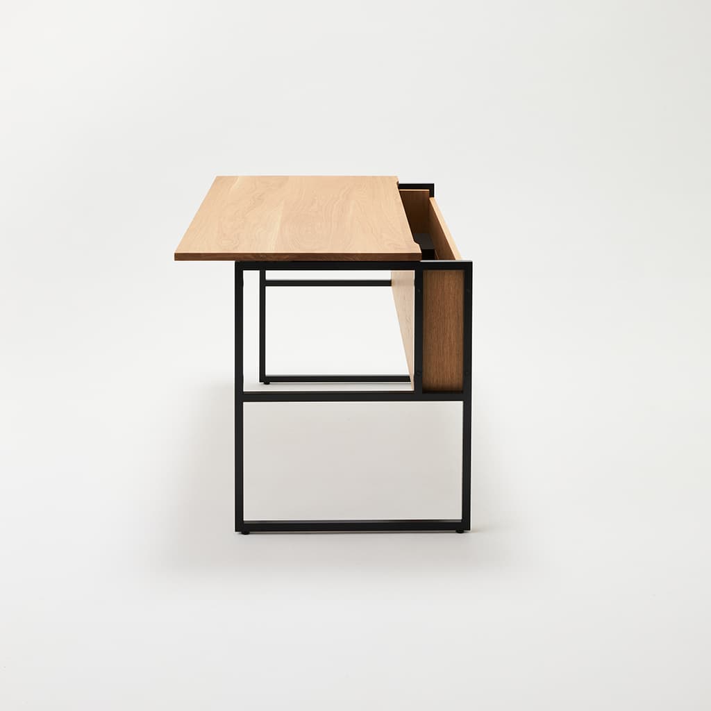 WAAKstation オーク[ワークデスク 在宅ワークデスク]